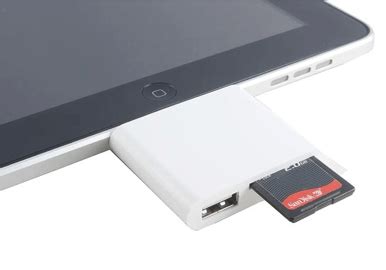 how to read an sd card on an ipad